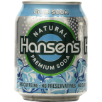Hansen's Club Soda 8 Ounce Cans