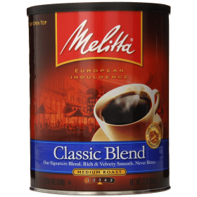 Melitta Coffee Classic Blend Ground Medium Roast 