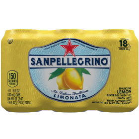 San Pellegrino Sparkling Fruit Beverages Limonata-Lemon 