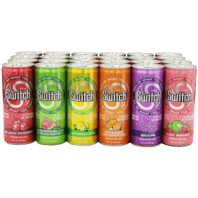 The Switch Sparkling Juice Variety Pack 8-Ounce Cans