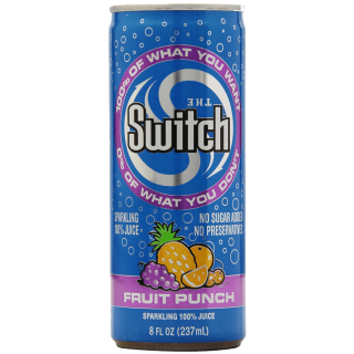 The Switch Sparkling Juice Variety Pack 8-Ounce Cans